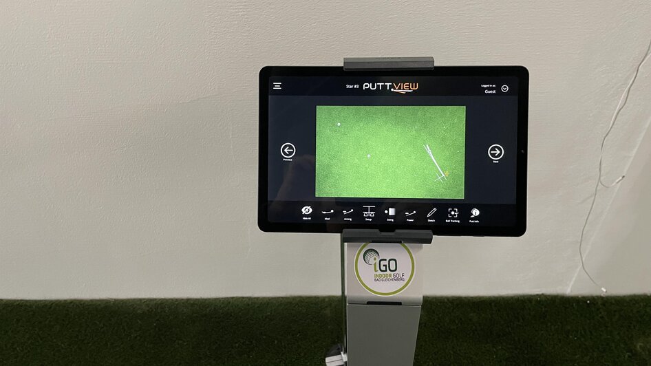 Modernste Technik beim Golfsimulator | © igo Bad Gleichenberg