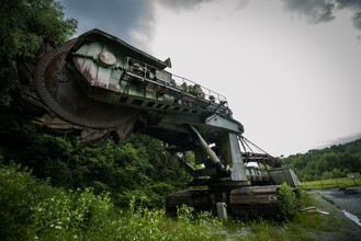 Schaufelradbagger_Ausgangspunkt | © Jana Scherr