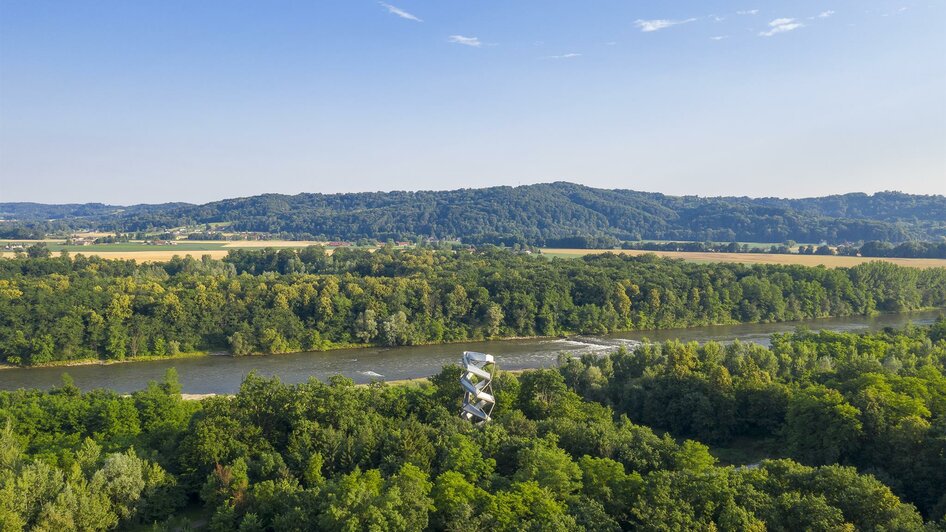 Murturm aus der Ferne