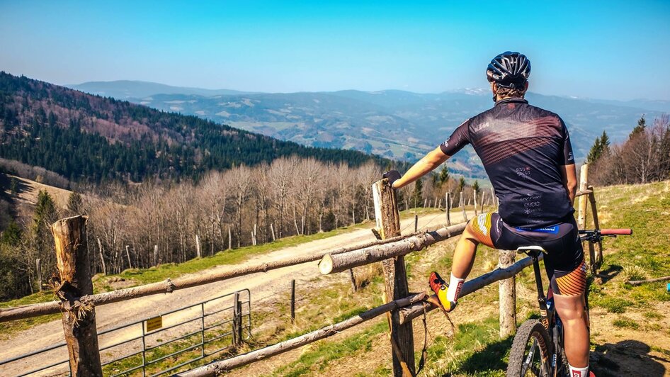 Aussicht beim Radfahren genießen Radclub Eibiswald | © RC Eibiswald