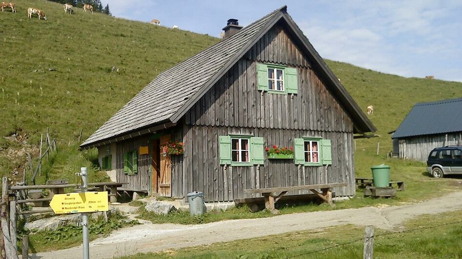 Sennhütte auf der Weißalm | © TV Hochsteiermark / Brigitte Digruber