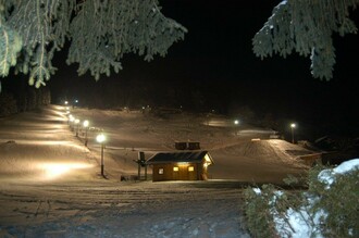 Skilift Weißenbach mit Flutlichtanlage