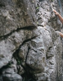 Sportkletterbereich für Kinder | © Stefan Leitner