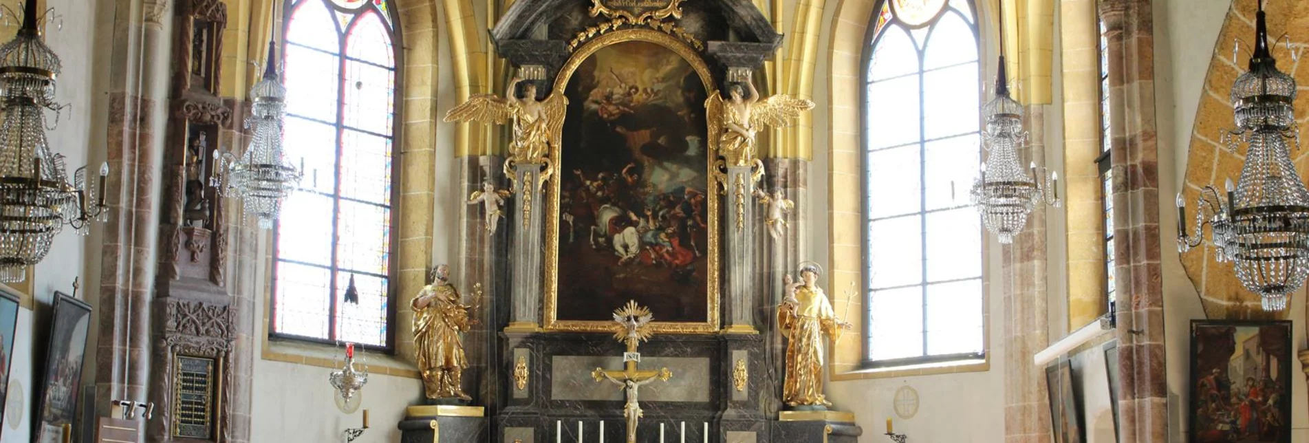 Stadtpfarrkirche, Bad Aussee, Altar | © TVB Ausseerland Salzkammergut - Lechner Viola