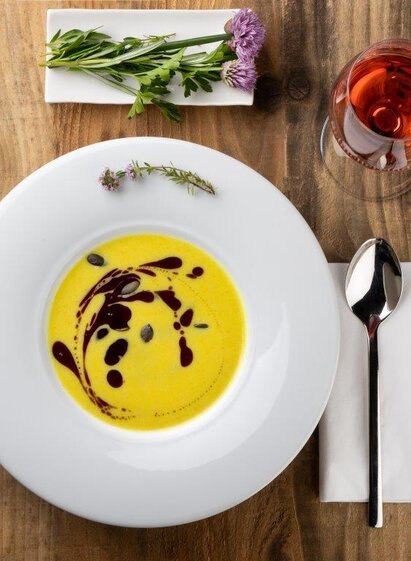 Köstliche Kürbiscremesuppe | © Schilcherland Steiermark