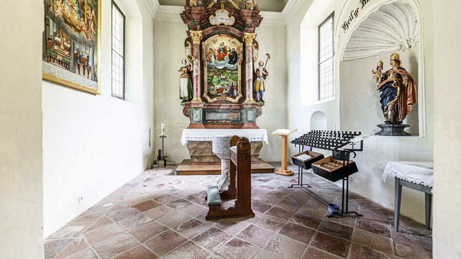 Die Wallfahrtskirche in Oppenberg | © Thomas Sattler