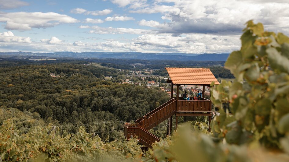 Idyllisches liegt die Weinbergwarte Bad Gams | © Schilcherland Steiermark