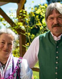 Die herzlichen Gastgeber Barbara & Peter | © Buschenschank Mahler | © Buschenschank Mahler