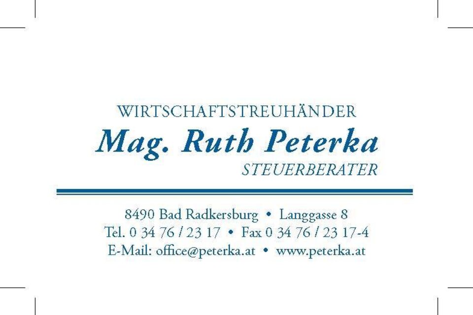 Peterka - Steuerberatung - Impression #1