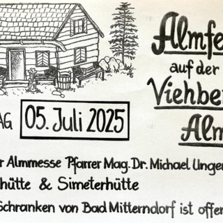 Almfest auf der Viehbergalm | © Viehbergalm