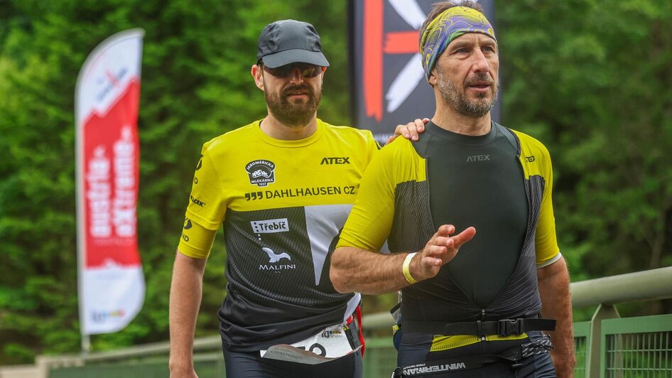Blinder Läufer mit Guide | © autxtri