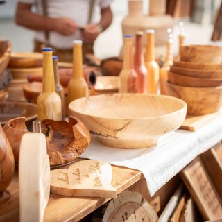 Handicrafts made of wood | © Stefanie Dornik Photography