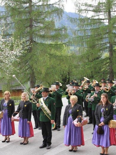1st May Formation of the Grundlsee Music Band | © Hannes Grill | © Hannes Grill