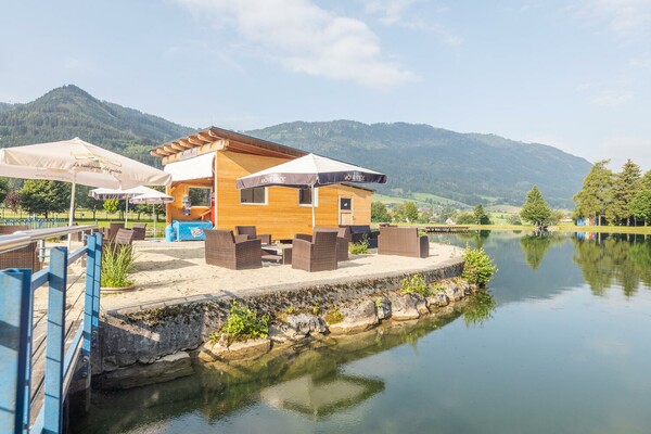 Beachbar am Badesee Lassing | © Thomas Sattler