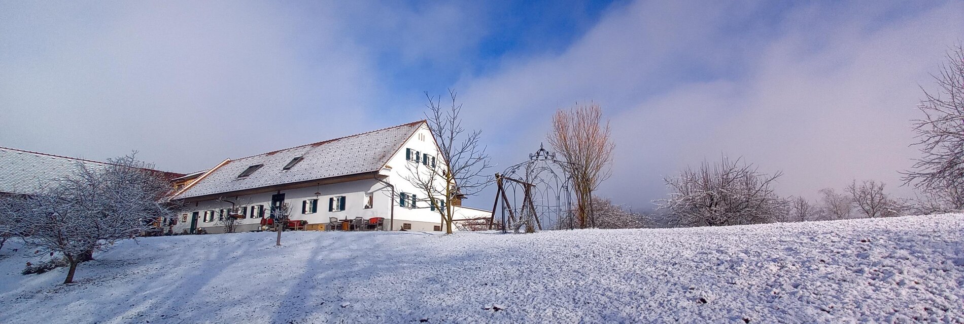 Winter im Sonnenhaus