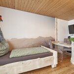 Photo of Twin room, shower, toilet, facing the mountains