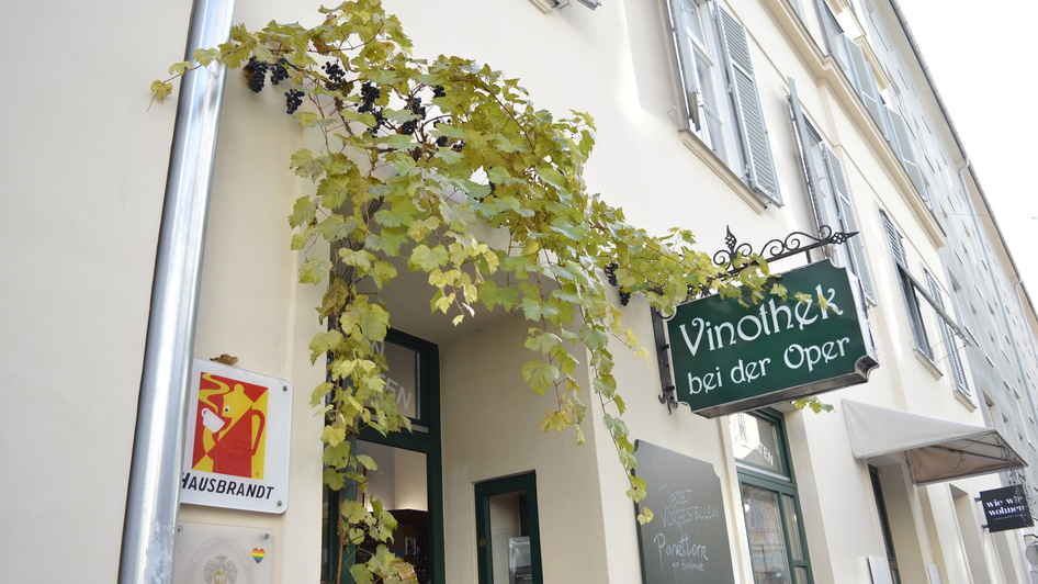 Vinothek bei der Oper