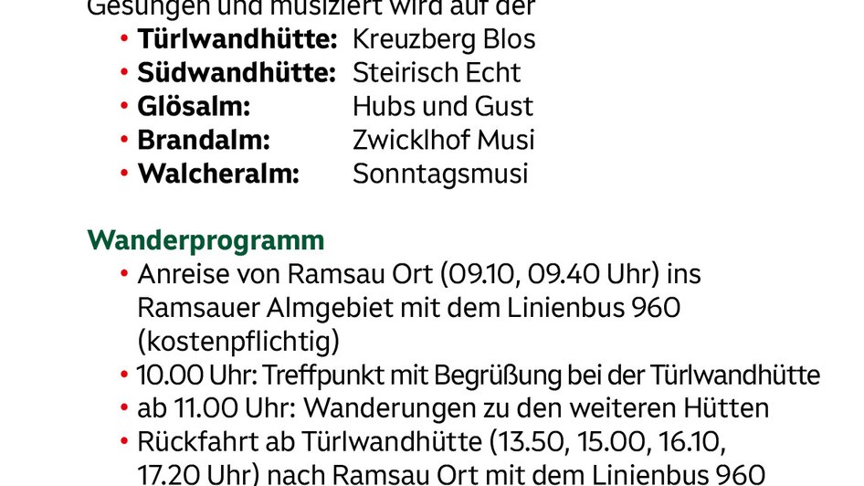 ORF Radion Steiermark Gipfeltreffen & Ramsauer Almtag  - Impressionen #2.5