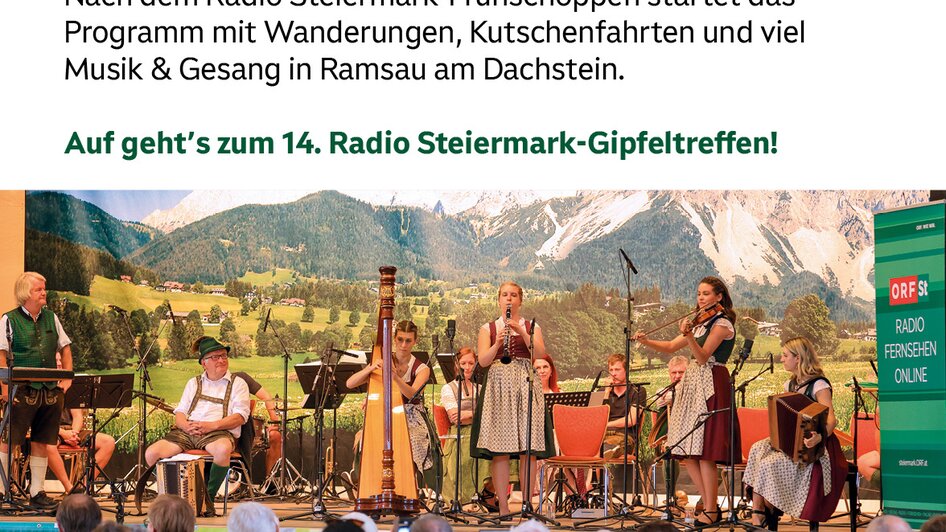 ORF Radion Steiermark Gipfeltreffen & Ramsauer Almtag  - Impressionen #2.7
