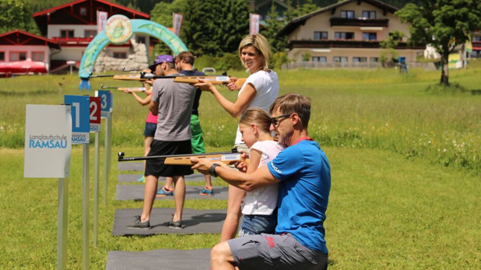 Laserbiathlon mit erfahrenen Trainern. | © Alpincenter Dachstein