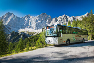 RVB Bus auf der Dachsteinstraße. | © René Eduard Perhab