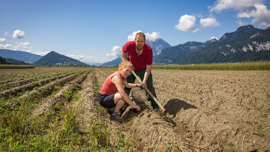 Ennstaler Erdäpfel, Familie Schweiger