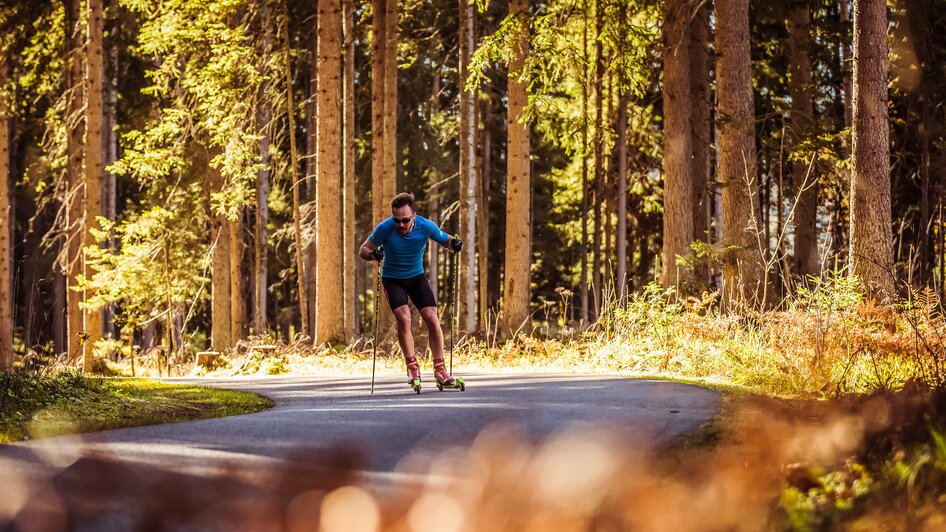 Skirollerstrecke am Kulmberg.