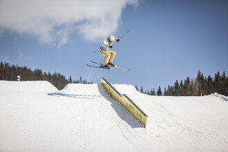 Sprung im Superpark Planai | © Roland Haschka