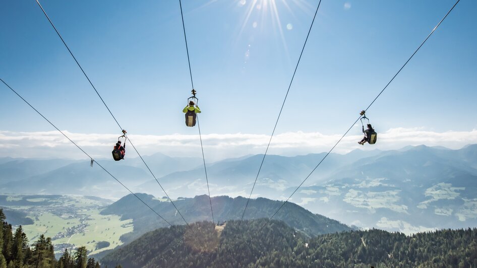 Zipline Stoderzinken  | © Christoph Huber