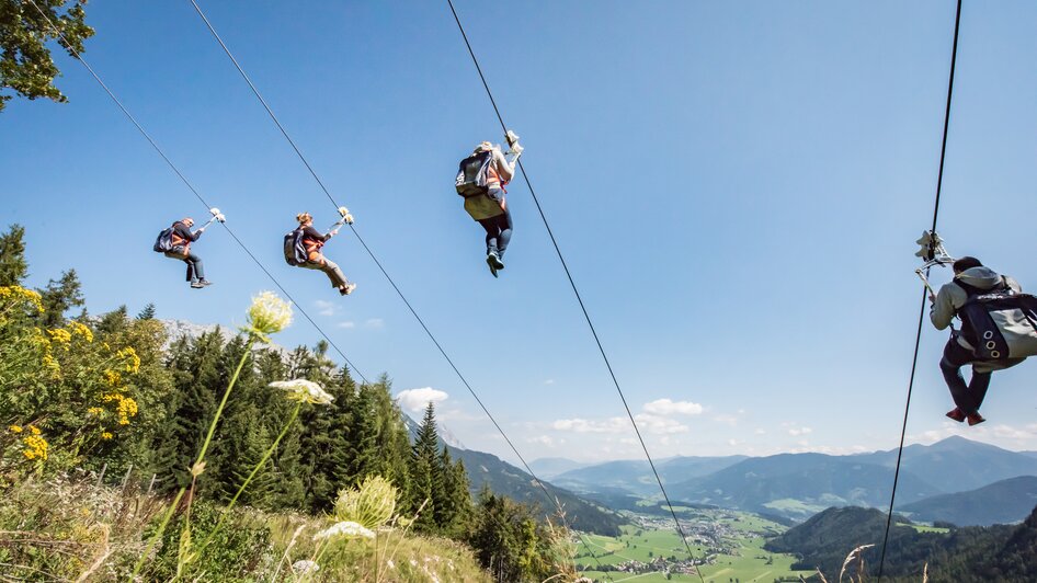 Zipline am Stoderzinken - Impression #2.1 | © Christoph Huber
